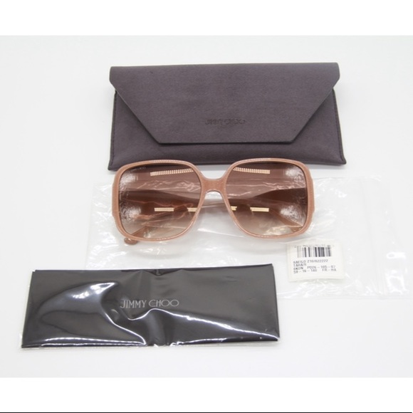 NEW JIMMY CHOO SUNGLASSES JIMMY CHOO TARA/S KONHA EYEWEAR JIMMY CHOO - Picture 11 of 11